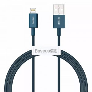 Data cable Baseus Superior, Lightning, 1.0m, Blue - 40469