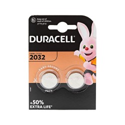 Batteries Duracell CR2032, 3V, 2pcs. - 87054