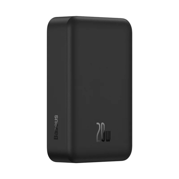 Power bank Baseus Magnetic Mini Wireless, 20000mAh, 20W, With Type-C cable, Black - 87088