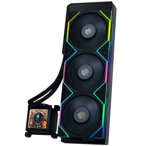 Lian Li HydroShift LCD 360 TL fan Black  - AIO CPU Liquid Cooler  with TL LCD Fans