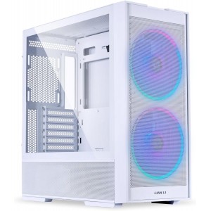 Lian Li LANCOOL 206 White - ATX PC Case w. 2 x front 160 PWM fans (ARGB)