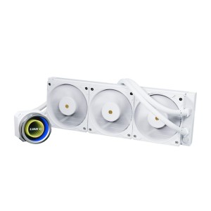 Lian Li Galahad II Trinity Performance 360 White - AIO GPU Liquid Cooler with Performance Fans