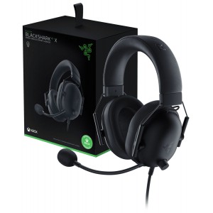 Razer BLACKSHARK V2 X for XBOX Licensed - 7.1 Gaming Headset – Audio Jack - XBOX/PC/PS4/PS5/Switch