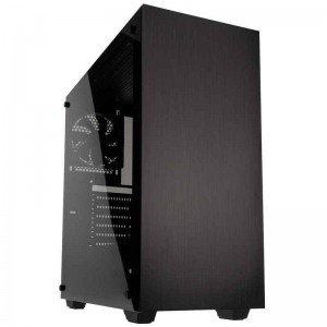 Kolink Stronghold Midi-Tower, Tempered Glass PC Case - black