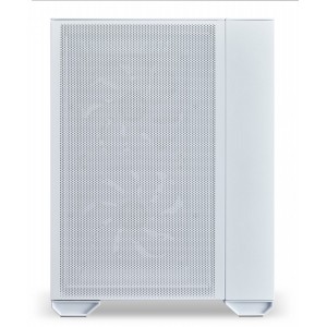 Lian Li O11 AIR MINI White PC Case ATX / M-ATX with 3 standard Fans (front 120mmx2, rear 120mmx1) Me