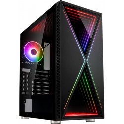 Kolink Void X ARGB Midi-Tower Black Tempered Glass PC Case