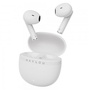 Haylou X1 Plus White - ANC  Bluetooth TWS In-Ear Gaming Earbuds BT 5.4 ENC & ANC noise canceling